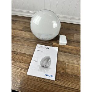 Philips Smart Sleep Wake Up Light Colored Sunrise Sunset Simulation Alarm HF3520